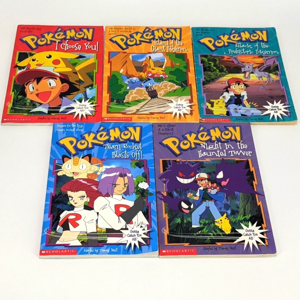 Pokémon Books #1-5